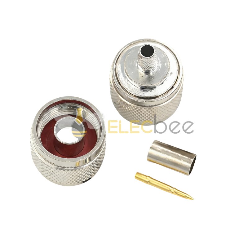 N-J-3N型全铜公头N内螺内针 RG58/RG142专用 未做 N公头 焊接头