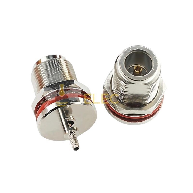 N-KY-1.5 N型全铜母头  开窗式 23MM 牙长 带防水帽