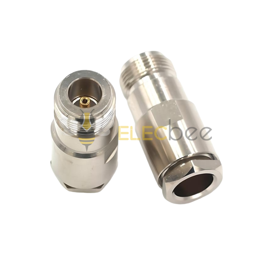 N-K-7全铜射频连接器  N型母头外螺纹内孔