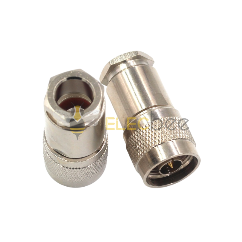 N-J-7 50欧接线口 全铜射频接线头 N型内螺内针 装接式 N公头