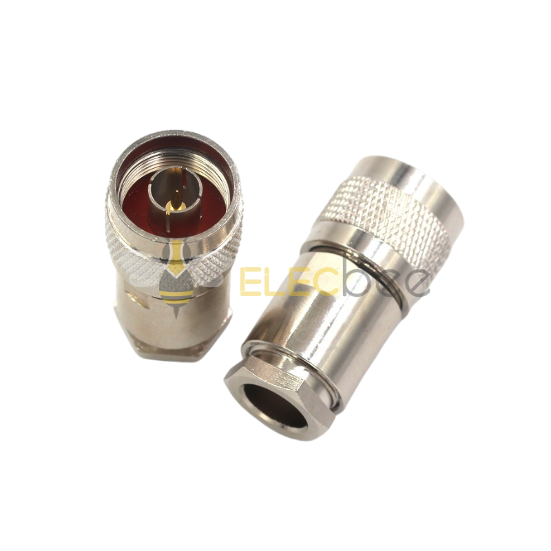 N-J-7 N型射频连接器内螺内针全铜射频接线头 N型公头 50-7