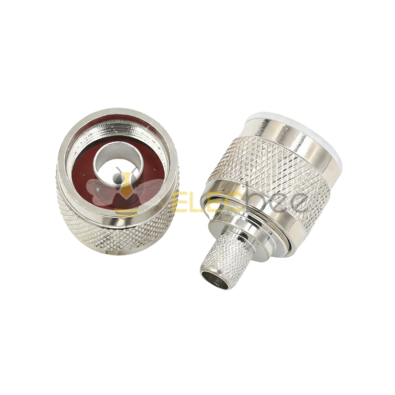 N-J-5 N型公头焊接头  N 内螺内针N公头 50-5 全铜镀镍