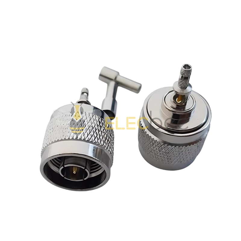 N-C-J-1.5-JFN型公头RF射频同轴连接器适配如RG316,174,SFF50-1.5线