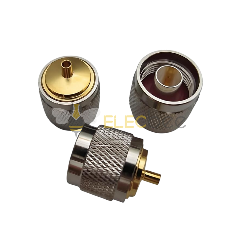 N-JB2半柔半刚线专用N型公头N-JB2匹配RG405/086线N-JB3适用RG402/141
