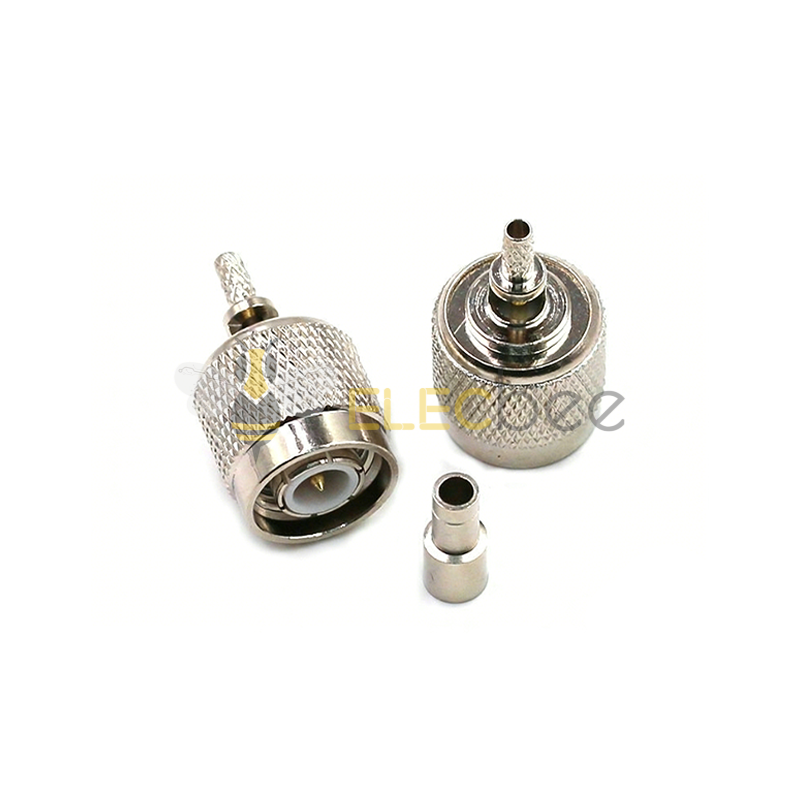 全铜射频同轴连接器 TNC-J-1.5 开窗式 RG316专用焊线头 TNC公头