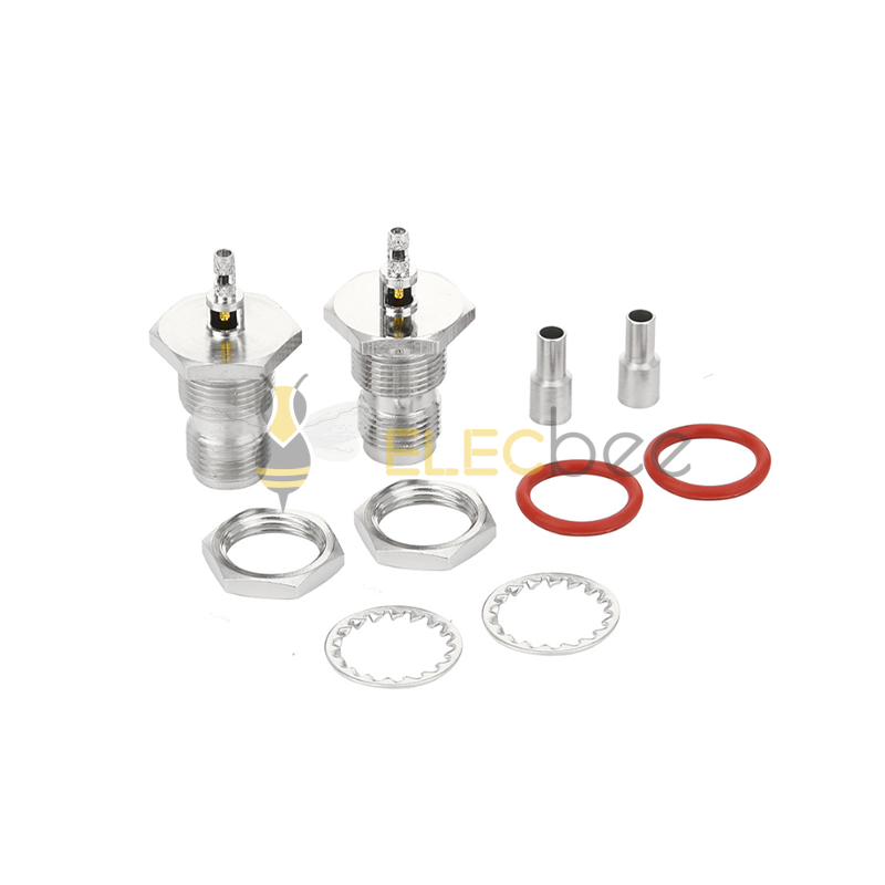 射频同轴连接器TNC-KY-1.5双窗式 大六角母头 TNC母头GPS天线接头