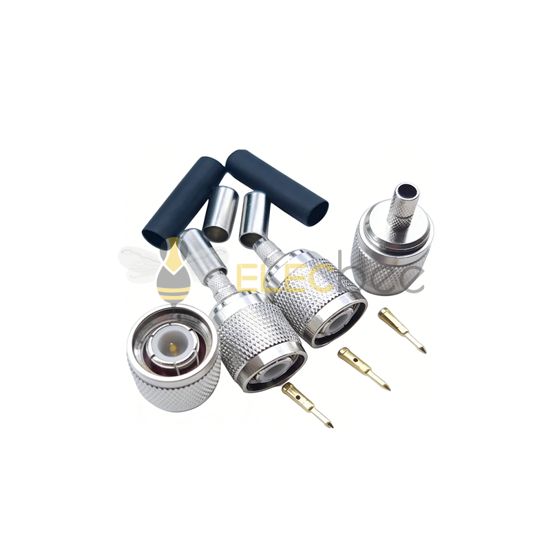 TNC-C-J-3 直公头 压接式射频连接器 接RG58-3线