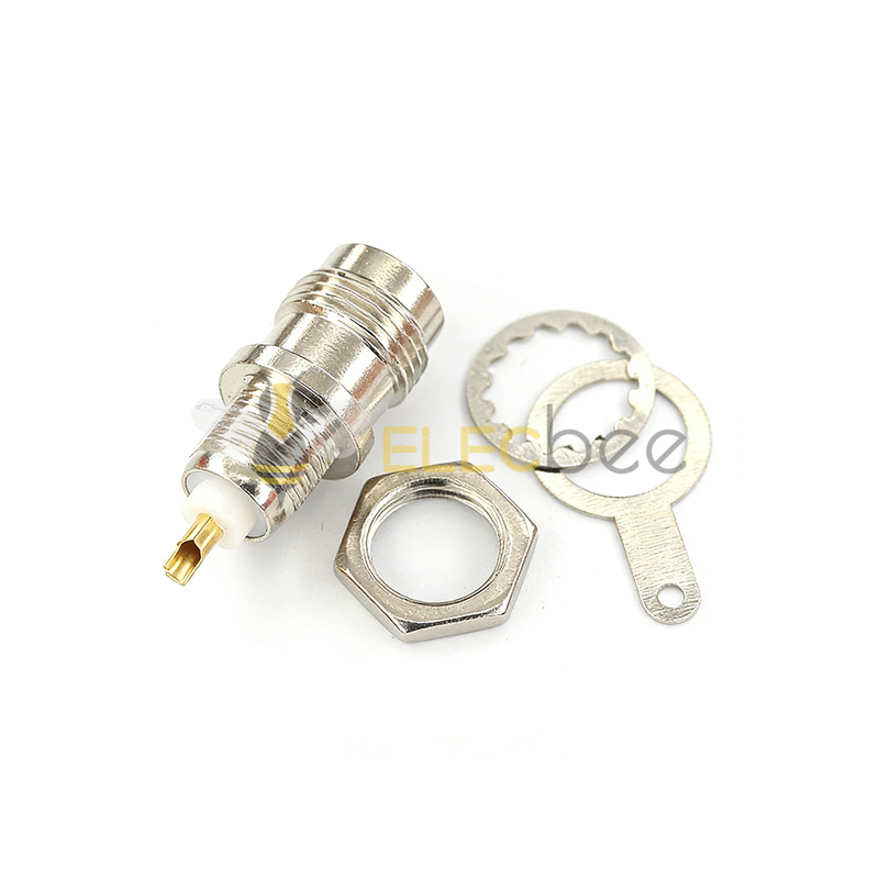 TNC-50KY射频同轴连接器厂家供应TNC母头连接器带螺纹50ohm