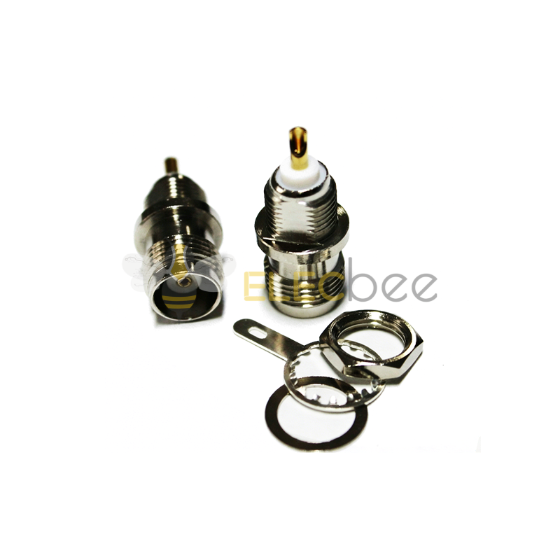 TNC-50KY射频同轴连接器厂家供应TNC母头连接器带螺纹50ohm