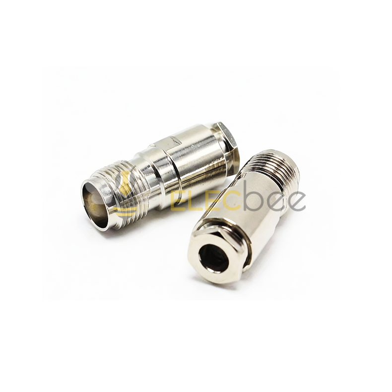 TNC-K-1.5 纯铜 TNC母头装载式接线外螺纹内孔 TNC接头五件套