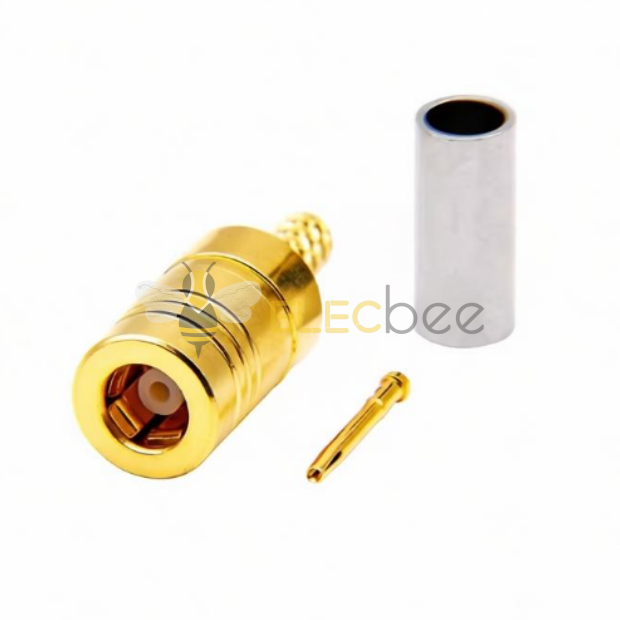 SMB母头SMB-C-K-1.5射频连接器匹配RG316/RG174等线缆