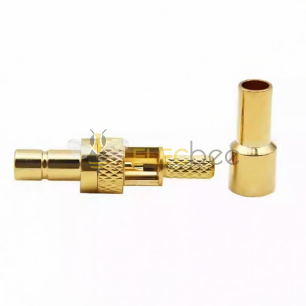 SMB公头开天窗SMB-C-J-1.5-1射频连接器匹配RG316线缆