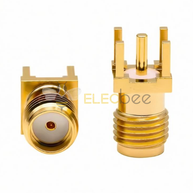 SMA-KE天线底座SMA-KHD射频连接器PCB板固定0-6G/18G