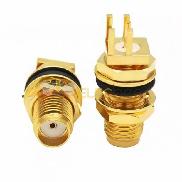 SMA-KYE15加长型SMA-KYHD15射频连接器PCB侧插底座